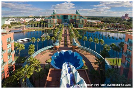 Walt Disney World Swan and Dolphin Resort (Image Source: Swan Dolphin), www.crowdink.com