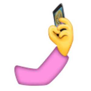Selfie Hand (Image Source: emojipedia.org), crowdink.com, crowdink.com.au, crowd ink, crowdink, emoji