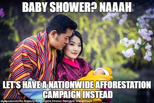 A Bhutan Baby Shower, crowd ink, crowdink, crowdink.com, crowdink.com.au