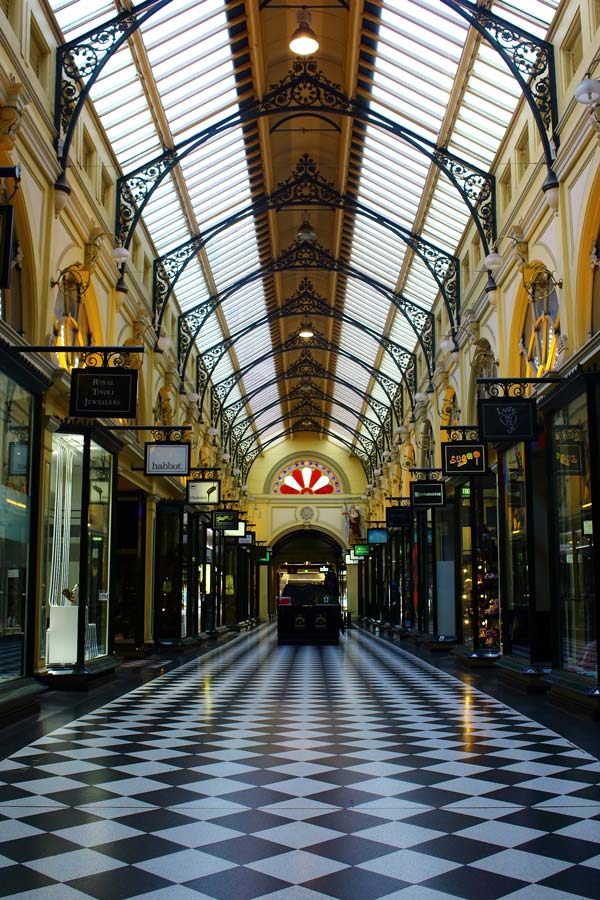 Royal Arcade Photo, Metallic Print Photograph by Genevieve Engelhardt, crowd ink, crowdink, crowdink.com, crowdink.com.au