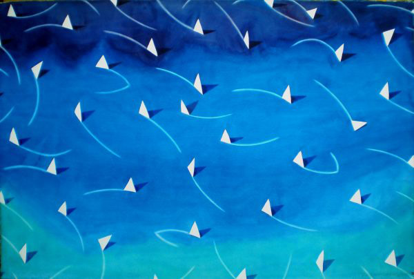 Sails and Tails (Artist Ian Tremewen), crowdink.com, crowdink.com.au, crowd ink, crowdink