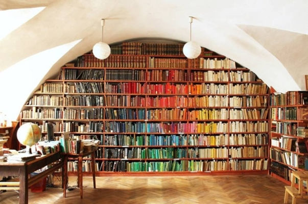 Design Your Own Rainbow Bookshelf Crowdink