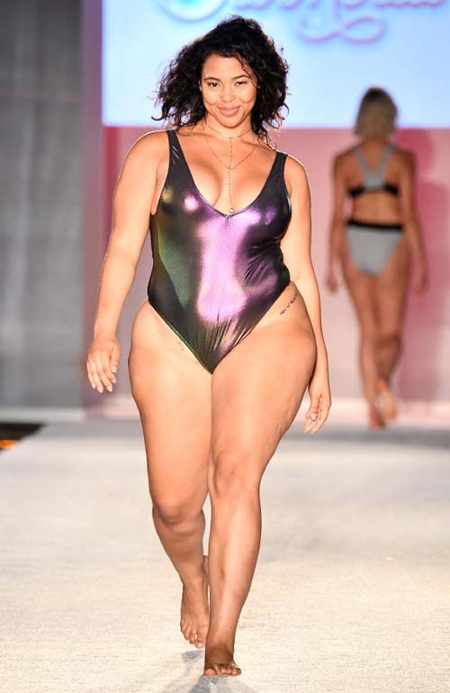 plus size competition swimsuits