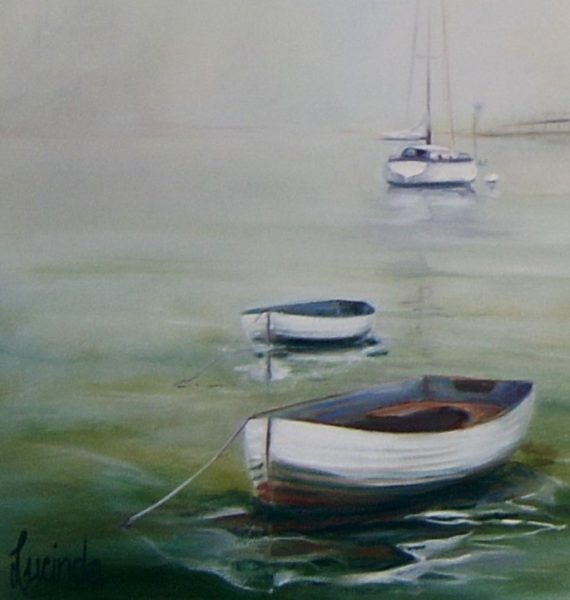 Moored by Lucinda Leveille