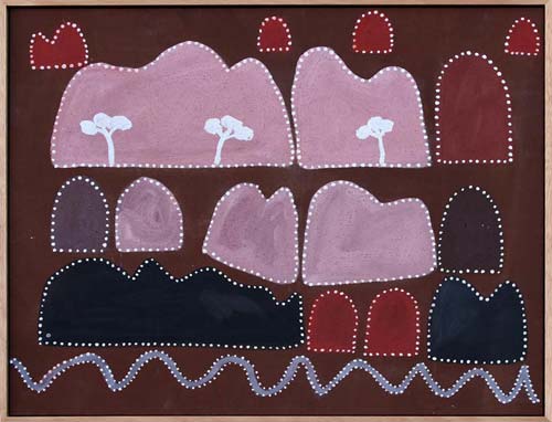 Queenie McKenzie Carboyd Ranges near Argyle Diamond Mine 1995