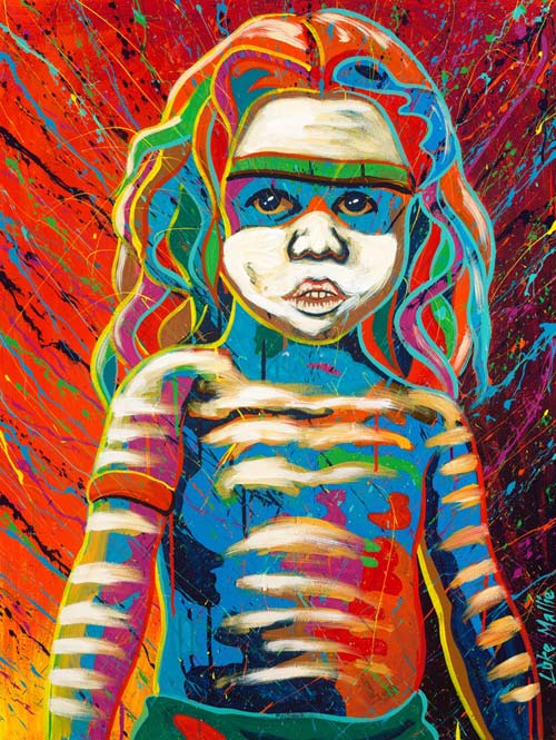 Ltd Ed Print Child Dancer Luke Mallie