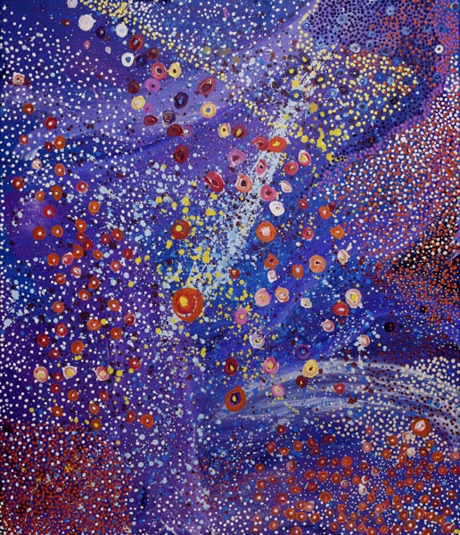 Steven Jupurrurla Nelson Janganpa Jukurrpa (Brush-Tail Possum Dreaming) 2018