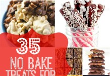 35 No Bake Treats for Santa