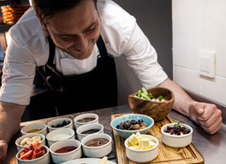 Chef Preparing a Meal, www.crowdink.com, crowdink, crowd ink