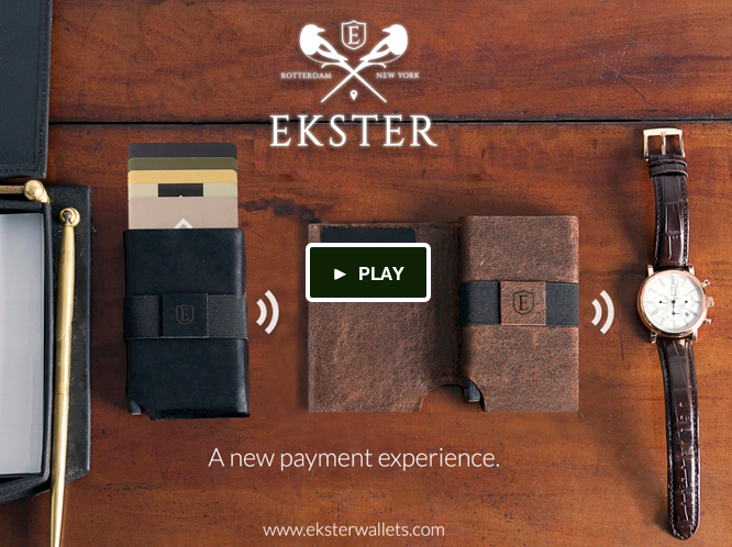 Ekster Wallets- Kickstarting the Money Business, crowdink.com, crowdink, crowd ink