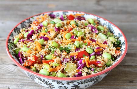 6 Ways to Cure Your Fear of Quinoa, salad, healthy food, healthy eating, eat clean, fitness, fitfam