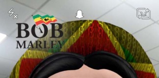 Bob Marley on Snapchat, crowdink.com, crowdink.com.au, crowd ink, crowdink, bob marley, snapchat, 420