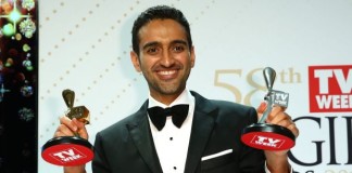 The Project's Waleed Aly poses with the Gold Logie and Silver Logie for Best Presenter ( Photo: Getty Images), crowdink.com, crowdink.com.au, crowdink, crowd ink