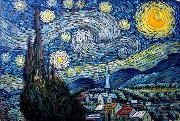 The Starry Night (Image Source: MoMa), crowdink.com, crowdink.com.au, crowdink, crowd ink
