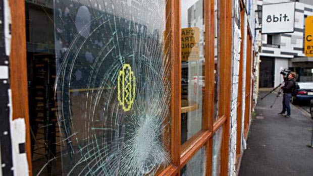 Vandals target Footscray (Image Source: The Age)