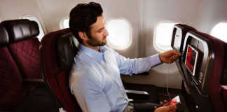 Qantas with free access to Netflix (Image source: repeat traveller), crowdink.com, crowdink.com.au, crowd ink, crowdink