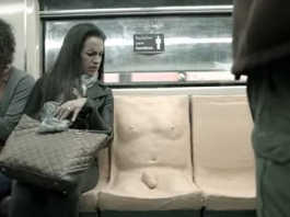 crowdink.com, crowdink.com.au, crowd ink, crowdink, “For men only” subway seat (Image Source: YouTube)