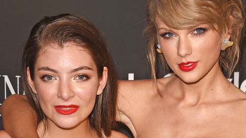Lorde and Taylor Swift (Image Source: nine), crowdink.com, crowdink.com.au, crowd ink, crowdink
