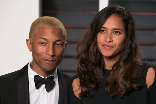 Pharrell Williams and wife Helen Lasichanh (Image Source: Huffingtonpost), crowdink.com, crowdink.com.au, crowd ink, crowdink
