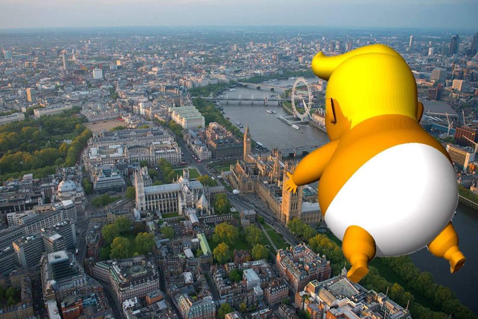 ‘Trump Baby’ to Loom over London (Image Source: CrowdFunder)