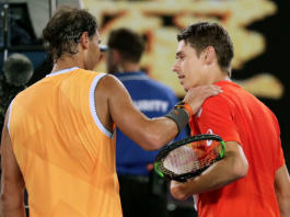 Rafael Nadal and local star Alex de Minaur. (Image Source: WP)