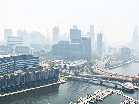 Air quality Melbourne