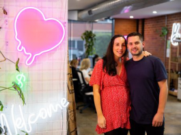 Jess Munday and Husband Jake Munday Co-founder of Custom Neon